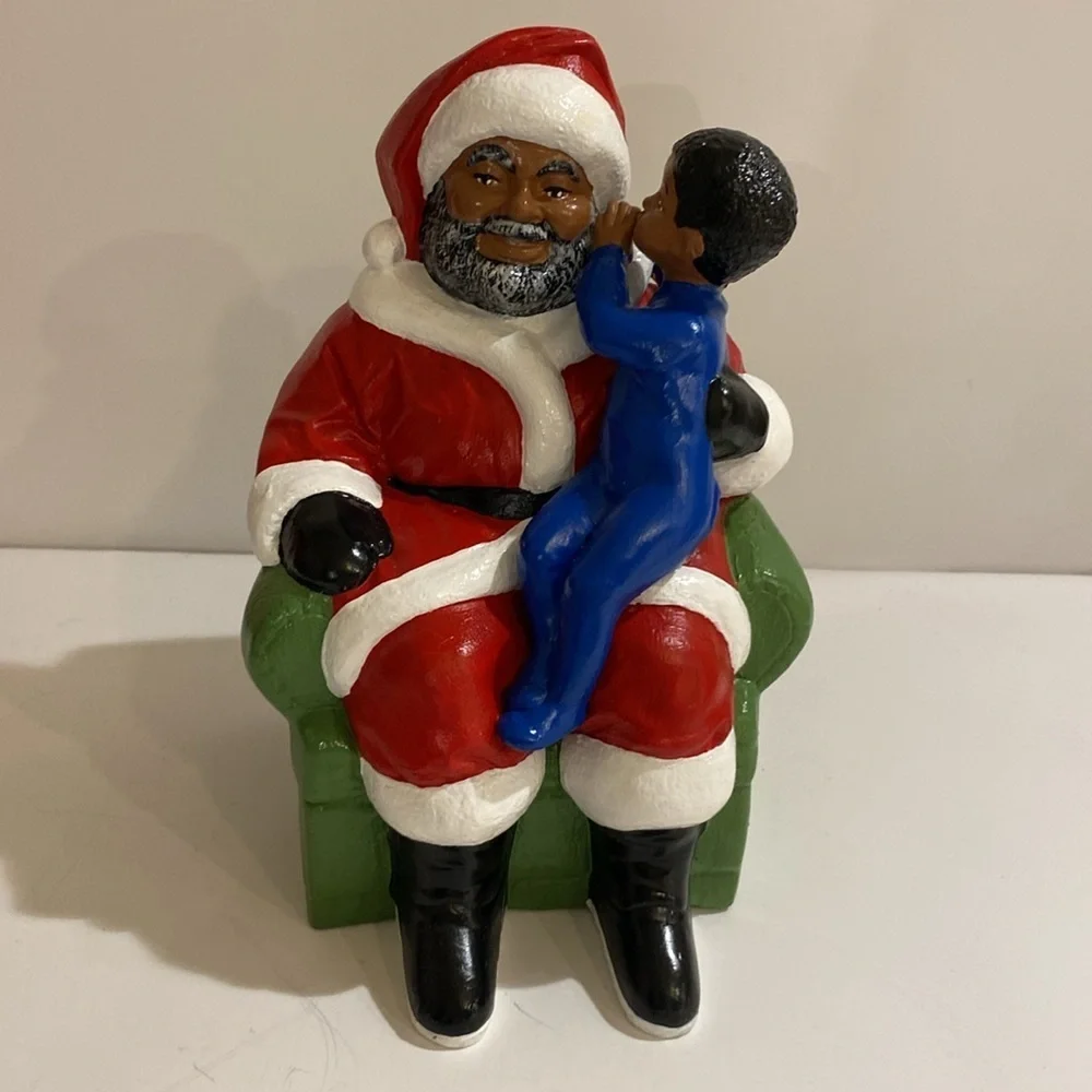 Ceramic Santa “Christmas Wishes” (IM)